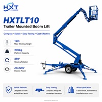 Guindaste Articulado Telescópico Hidráulico HXT de Última Geração com Cesto Rotativo e Capacidade de 200kg – Lançamento Quente!