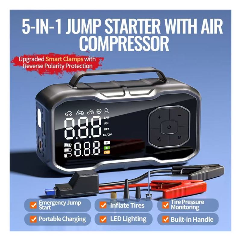 Portable Car Jump Starter Battery Booster