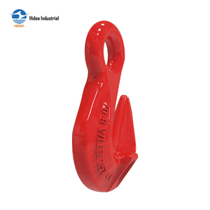 HIDEA 1.12t à 31.5t G80 <span class=keywords><strong>Crochet</strong></span> <span class=keywords><strong>de</strong></span> levage à œil court en acier forgé allié, robuste, pour ajustement <span class=keywords><strong>de</strong></span> la longueur <span class=keywords><strong>de</strong></span> chaîne - Product Image 1