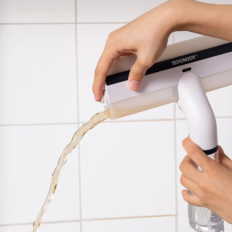 Jesun Water Collect Squeegee doccia Spray per la pulizia della rondella di vetro spazzola strumenti liquidi detergente per vetri auto in plastica