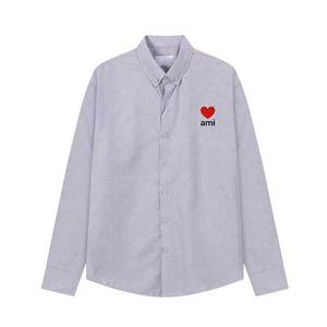 Polo brodé pour <span class=keywords><strong>homme</strong></span> 100 % coton à manches longues, style professionnel respirant avec service OEM, motif cœur Ami, populaire à <span class=keywords><strong>Paris</strong></span> - Product Image 3