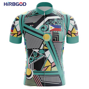 HIRBGOD-Camiseta de <span class=keywords><strong>ciclismo</strong></span> reflectante para hombre, Jersey de <span class=keywords><strong>ciclismo</strong></span> de <span class=keywords><strong>carretera</strong></span>, Serie de las islas filipines - Product Image 4