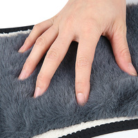 Équipement de protection thermique en fausse laine d'agneau, fibre de polyester, double couche, doublure polaire, attelle de cheville épaissie, automne/hiver
