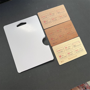 Digital inteligente programable URL 13,56 MHZ pasivo gran memoria imprimible bambú <span class=keywords><strong>RFID</strong></span> 1K F08 Tarjeta de madera - Product Image 4