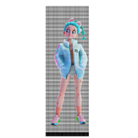 Pantalla LED Transparente de Alto Brillo Personalizada P3.91, Pantalla Holográfica a Todo Color para Escaparates Interiores