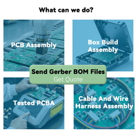 Services d'assemblage de cartes de circuits imprimés EMS PCBQuick, services SMT PCBA, appareil électronique, service clé en main PCBA, ISO9001 HASL