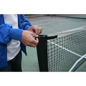 Portable 20FT Poteaux En Acier Inoxydable Plage Badminton Volleyball <span class=keywords><strong>Tennis</strong></span> Net Set Rétractable Pickleball Net - Product Image 2