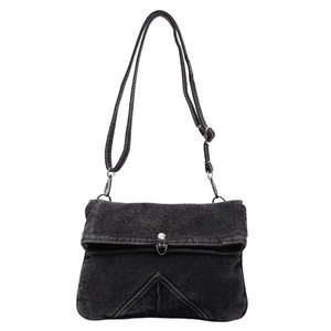 Bolsos Tote Casuales de Mezclilla a la Moda para Mujer, Cierre de Cremallera, Decoración de Cadenas, Portátiles, Impermeables IP56, de Poliéster, Venta al Por Mayor - Product Image 3