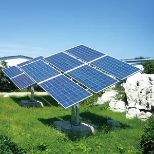 प्रतिस्पर्धी मूल्य दोहरी अक्ष सौर ट्रैकिंग नियंत्रक सौर पैनल फ्लैट छत बढ़ते सौर ट्रैकर के लिए सौर