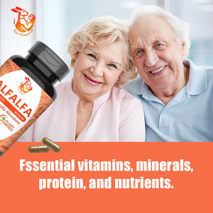 Cápsulas Herbales de Hoja de Alfalfa OEM ODM, Bienestar General, Apoyo a la Salud Digestiva para Adultos, Grado Alimenticio 100 - Product Image 3