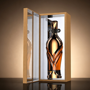 Bouteille en verre pour spiritueux (Vodka, Rhum, <span class=keywords><strong>Tequila</strong></span>, <span class=keywords><strong>Agave</strong></span>, Brandy) 750 ml vide, sérigraphie - Product Image 2