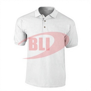 Camisetas de Golf Deportivas Casuales para Hombre, de Alta Calidad, Corte Ajustado, Manga Corta, Cuello Redondo, 100% Algodón, Transpirables, Sólidas - Product Image 5