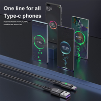 Vente en gros Câble USB 7A Type C Usine Câble USB vers Type C Câbles de charge Type C