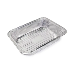 9 'X 13 дюймов алюминиевые сковороды половинного размера для парового стола глубокая сковородка лотки из оловянной фольги с крышками из фольги для жарки в форме буфета - Product Image 2