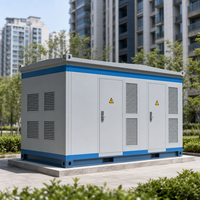 Poste de transformateur préfabriqué modulaire pour transformateur électrique moyenne tension