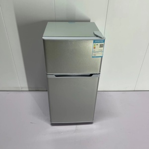 Mini Refrigerador <span class=keywords><strong>de</strong></span> Doble Puerta para Dormitorio Pequeño, Ahorro <span class=keywords><strong>de</strong></span> Energía, Ideal para Alquiler - Product Image 1