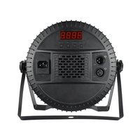 Mini projecteur LED Par Can Wash 18x6W RGBWA UV 6-en-1 DMX512 pour éclairage de scène, église, DJ, fête, bar, spectacle