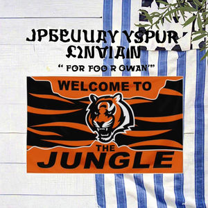 Bandiera di calcio in poliestere 3 * 5FT bandiera di <span class=keywords><strong>BENGALS</strong></span> promozione economica su misura all'ingrosso - Product Image 4