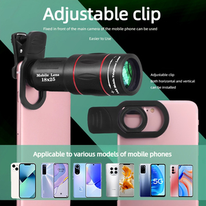 Lente Zoom 18x25 per Telefono Cellulare, Monoculare Esterno HD per <span class=keywords><strong>Fotografia</strong></span> di Concerti, Osservazione delle Stelle, Escursionismo - Product Image 4