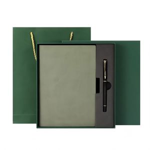 Custom Logo Silk Screen Printed Eco-friendly A5 Notebook Pen Cover Magnet Souvenir Corporate Business <b>Gift</b> <b>Box</b> Set <b>Gift</b> - Product Image 5