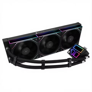 Enfriador de Agua para CPU Frozen 360 Black AIO con Triple Ventilador PWM, Silencioso (16dBA), Flujo de Aire de 68.9 CFM - Product Image 1