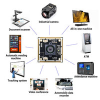 Module de caméra USB Hampo de haute qualité 4K 8MP IMX415 1/2.8" CMOS avec autofocus, plug-and-play, 30fps MJPG/YUV, reconnaissance d'image de haut niveau