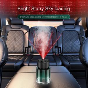 Difusor de Aroma para Coche con Botella de Vidrio de 160 ml, Purificador de Aire con Fragancia Líquida de Larga Duración, Difusor para Coche con Soporte para Vasos, Arranque/Parada Automática - Product Image 3