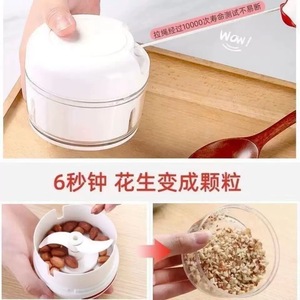Mini Manual Garlic Cutter Meat Grinder Chili Ginger Mincer Food Grade Hand Operated Kitchen Tool - Product Image 2