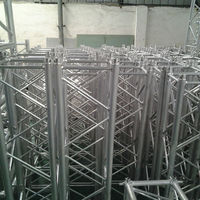 Estructura de armadura espacial de aleación de aluminio para escenario, concierto, portería, poste, espiga, braguero circular