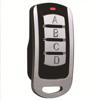 Telecomando Wireless 433MHz con Codice di Apprendimento per Garage, Duplicatore di Comandi a 4 Canali