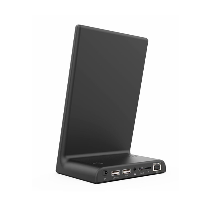 Moins cher 10.1 pouces L forme RK3288 tablette android 8.1 affichage publicitaire avec caméra frontale