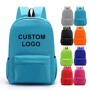 Custom Reusable Oxford Products Nice Supplier Middle Top Quality 18 Inch Wholesale Backpack School Bags for Kids 2023