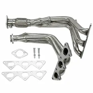 Maximizer Steel Exhaust Header For 91-99 Mitsubishi 3000GT Stealth DOHC V6