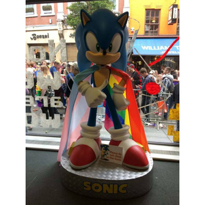 Escultura <span class=keywords><strong>de</strong></span> dibujos animados personalizable 5 pies película figura <span class=keywords><strong>de</strong></span> acción resina estatua sónica erizo azul estatua para la venta - Product Image 6