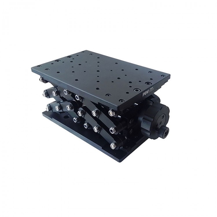 PT-SD409 Z оси лаборатории ножничный домкрат Высокоточный лабораторный разъем воротник-стойка (путешествия 120 мм/4,7 ")