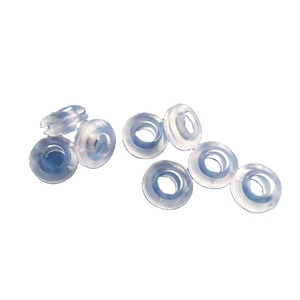 12*6mm Drahts chutz hülse Transparenter PVC-Drahts chutzring Innen durchmesser 6mm offenes Loch 8mm Gummi gromme - Product Image 1