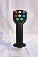 Poignée industrielle Poignée multifonctionnelle avec poignée Fournisseur de poignée Joystick à effet Hall avec une variété d'interrupteurs Grip Deadman
