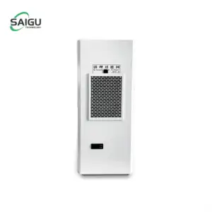 Unidade de ar industrial montada na parede 1000 W R134a para gabinete de telecomunicações em fábricas de fábricas