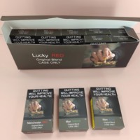 Faltbares Papier Zigarren schachtel Beschichtetes Papier Pappe Rauchen Zigarette Verpackung Papier schachtel