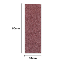 Papier de verre personnalisable OEM compatible sec-humide pour polir le papier abrasif de sable d'oxyde d'aluminium imperméable pour le meulage du bois