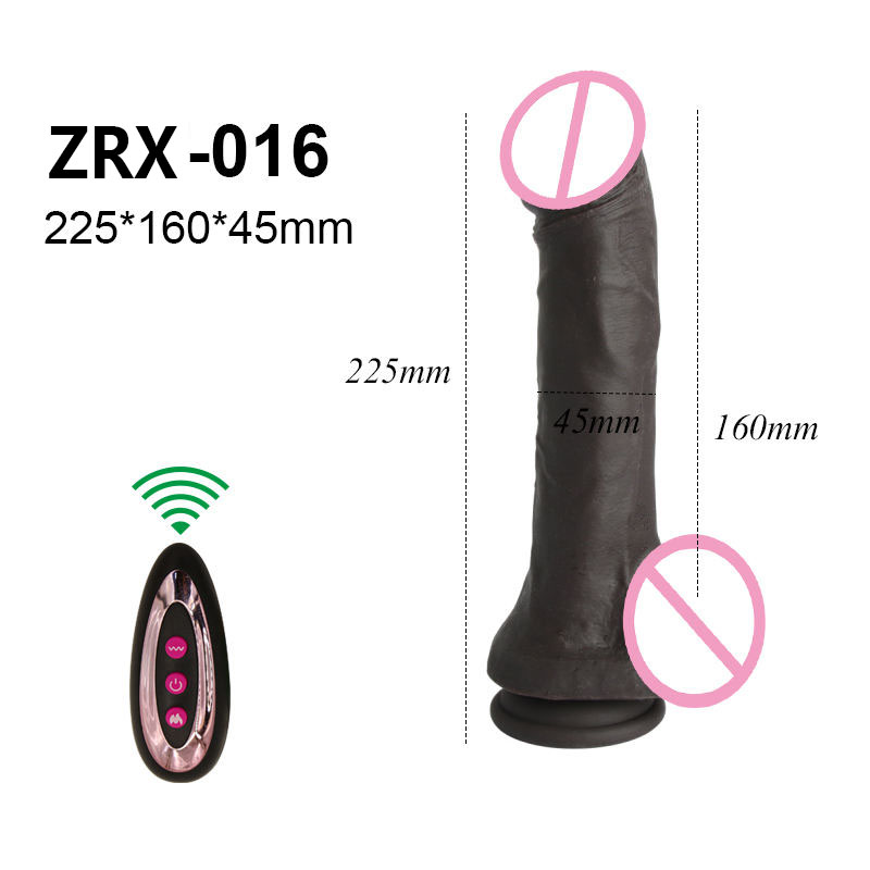 Dildo nero ZRX-016