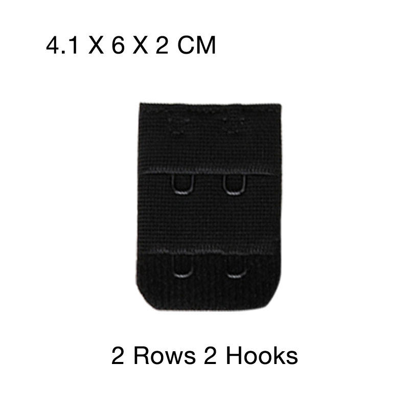 2Rows 2Hooks-Black