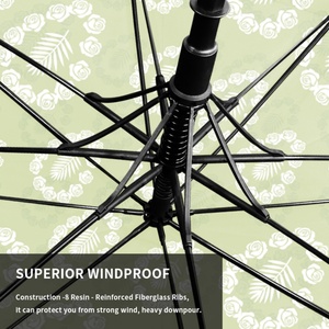 Two People With Strong Wind Resistance Water Repellent Fabric Comfort Handle Golf <b>Umbrella</b> for All Weather Protection - Product Image 4