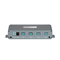 Mini PC Industrial In-tel Celeron N3150 de Cuatro Núcleos, 2*RS232, 2*RS232/485, 1*LAN, Pantalla Dual HD-MI+VGA, Controlador Win10/11 Linux