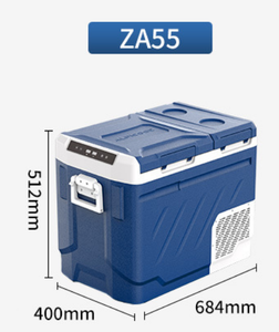 2023 nouveauté ZA55L DC <span class=keywords><strong>12V</strong></span> AC <span class=keywords><strong>220V</strong></span> Portable électrique maison <span class=keywords><strong>Camping</strong></span> réfrigérateur réfrigérateur Portable voiture congélateur - Product Image 3