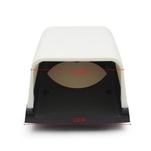 Parti e accessori in plastica per presa d'aria per Yacht da barca marina da 3 pollici in bianco e nero - Product Image 4