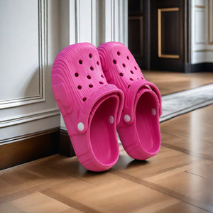 Pantoufles personnalisables toutes saisons intérieur/extérieur pour couple, à semelle épaisse, respirantes, antidérapantes, avec empeigne en plastique, semelle intermédiaire en EVA, boucle - Cloud - Product Image 5