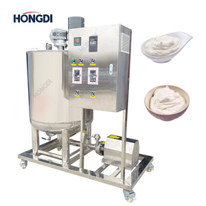 Cuve d'émulsification automatique en acier inoxydable de qualité alimentaire, mélangeur de liquides industriel 300L pour sauces, produits laitiers, boissons, cosmétiques - Product Image 2