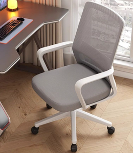 Simple Minimalist Staff Office Chair Breathable Mesh Seat Ergonomic Comfortable Long Sitting Backrest Swivel Chair - Product Image 2