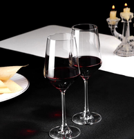 Verrerie en gros verre à vin rouge verre à vin en vrac tige gobelet gobelet verres à jus verres à cocktail gobelet décoration de mariage